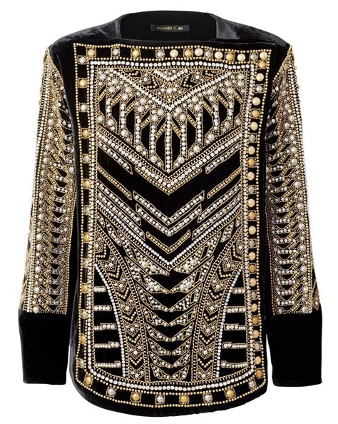 balmain beaded jacket replica